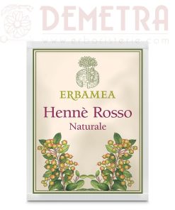 Hennè Rosso naturale in polvere 100gr colora a pH neutro con l’aggiunta di sola acqua calda
