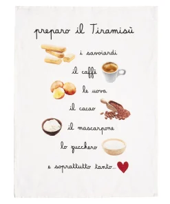 Simple Day Canovaccio In Lino Decoro Tiramisu