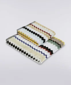 Missoni Home Set Asciugamani 1+1 In Spugna Di Cotone Curt