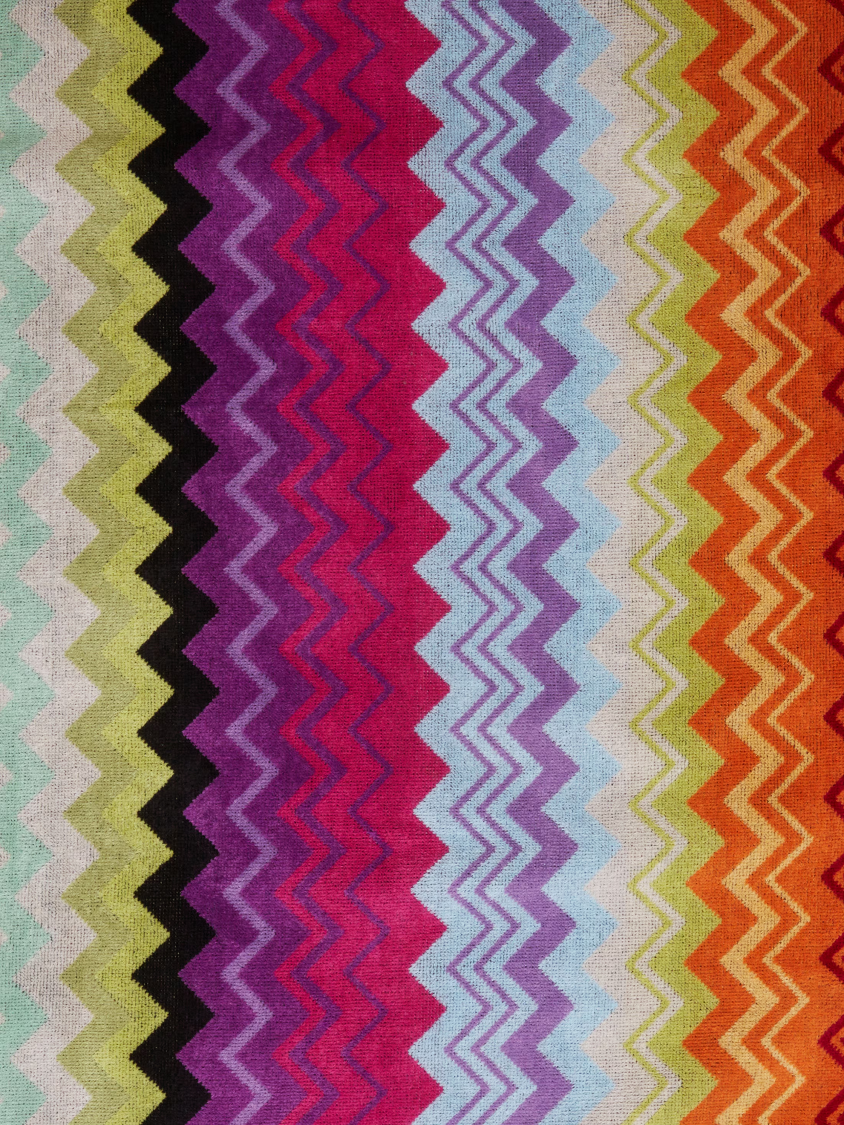 Missoni Home Accappatoio Con Cappuccio In Spugna Di Cotone Velour Giacomo - immagine 5