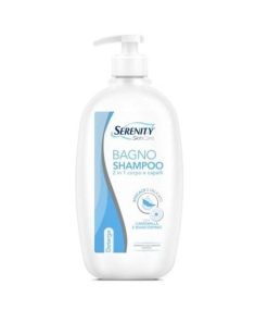 Serenity Skincare Bagno Shampoo 2 in 1 Corpo/Capelli 500ml