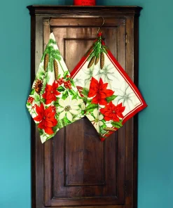 Tag House Strofinaccio Natalizio In Cotone Stampato Natalissimo