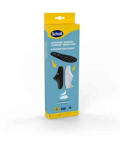 Scholl Antistatic Memory Cushion Insole Pro ULTRAGRIP Solette Plantari Antistatico Tag. 38