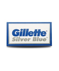 5 lamette da barba Gillette Silver Blue