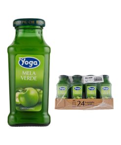 Yoga Succo di Frutta Mela Verde in bottiglietta di vetro da 200 ml