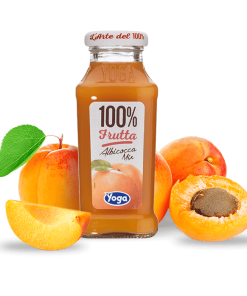 Yoga Succo di frutta all'Albicocca Arte 100% in bottiglietta di vetro da 200 ml