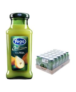 Yoga Succo di Frutta alla Pera in bottiglietta di vetro da ml 200