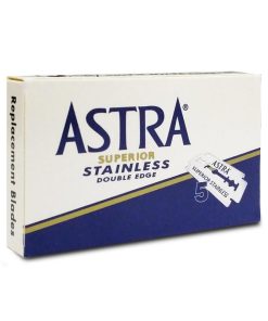 5 lamette da barba Astra Blu Superior Stainless