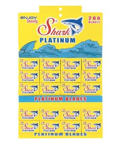 200 lamette da barba Shark Platinum