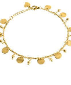 Margutta Cavigliera CASSIOPEA Placcatura Oro 18 Carati