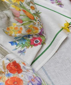 TESSITURA TOSCANA TELERIE STROFINACCIO FLORALIA