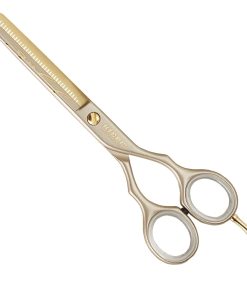 Kiepe forbici per sfoltire i capelli Luxury Gold mezza lama 5.5″