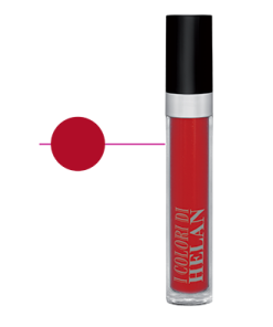 Bio Rossetto Liquido Effetto Lacca Matt Rosso Rubino di Helan