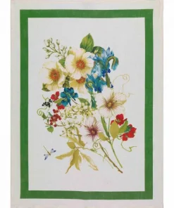 Tessitura Toscana Telerie Strofinaccio In Lino Ibisco