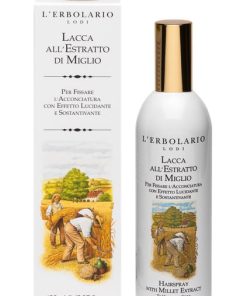Lacca All’Estratto Di Miglio 150ml Spray fissante per capelli no gas con effetto lucidante e sostantivante