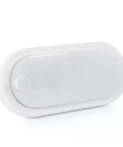 Plafoniera Led da parete 12W Bianco IP54 Bianco freddo 6000K con sensore di movimento M LEDME