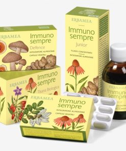 Immunosempre 30 capsule vegetali in blister naturali difese dell’organismo Erbamea