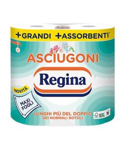 Regina Carta Casa Asciugoni 2 Rotoli