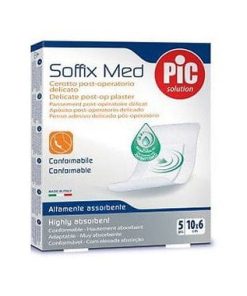 Pic Solution Cerotto Post Operatorio Soffix Med 10x6cm 5 pz