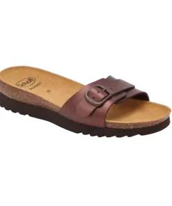 Scholl Ginni Sandali Ciabatte Mare Color Testa di Moro Tag. 37