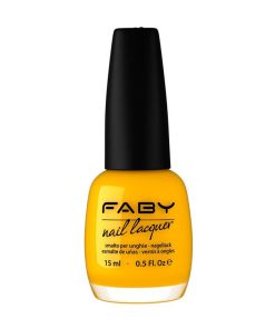 Faby smalto unghie col. giallo – Manipura ml. 15 – coll. Vivace